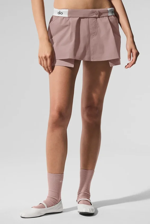 Flip It Mini-skort - Taupe