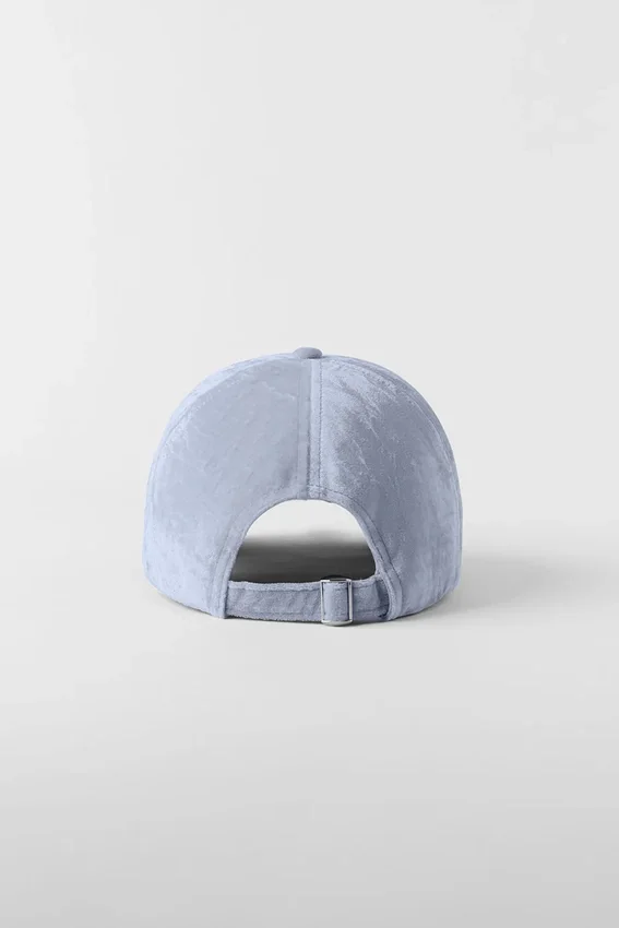 Fluwelen Off-Duty-pet – Winter Frost