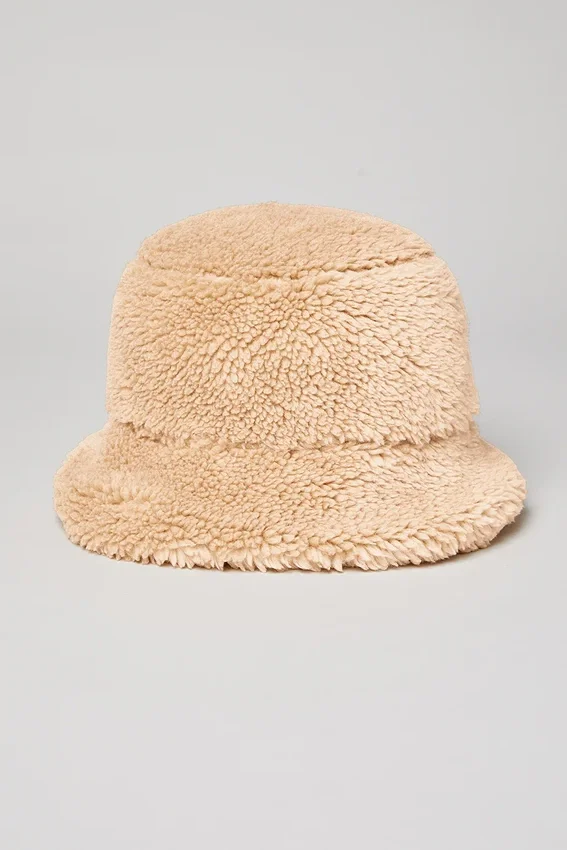 Foxy Sherpa-buckethoed - Camel