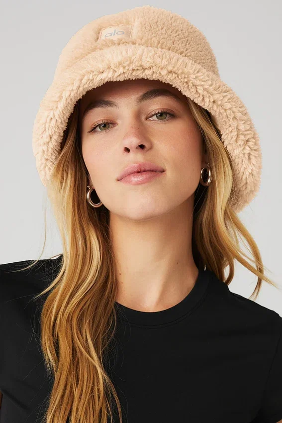 Foxy Sherpa-buckethoed - Camel