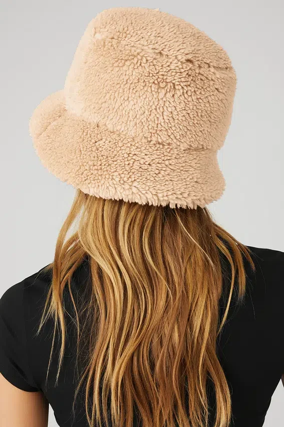 Foxy Sherpa-buckethoed - Camel
