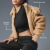 Foxy Sherpa-jas - Camel