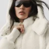 Foxy Sherpa-jas - ivoor