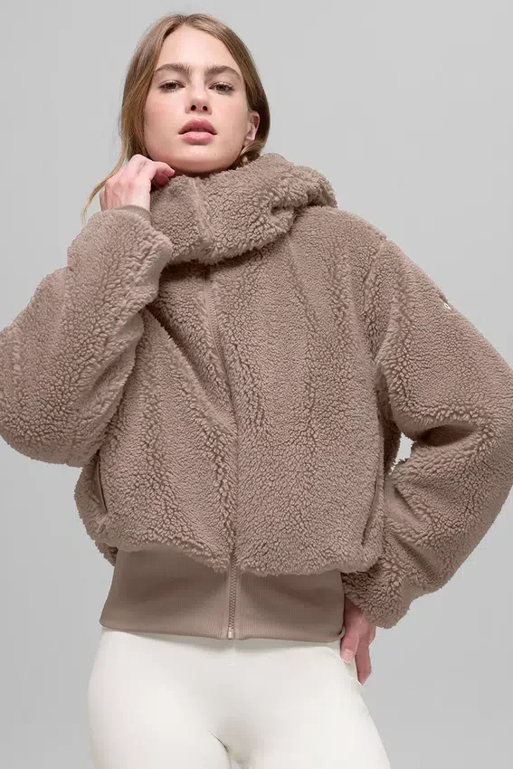 Foxy Sherpa-jasje - Chai Latte
