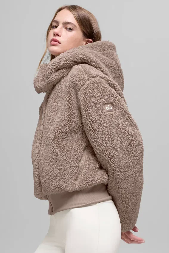 Foxy Sherpa-jasje - Chai Latte