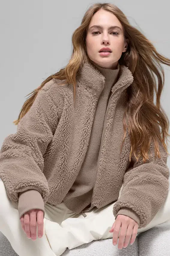Foxy Sherpa-jasje - Chai Latte