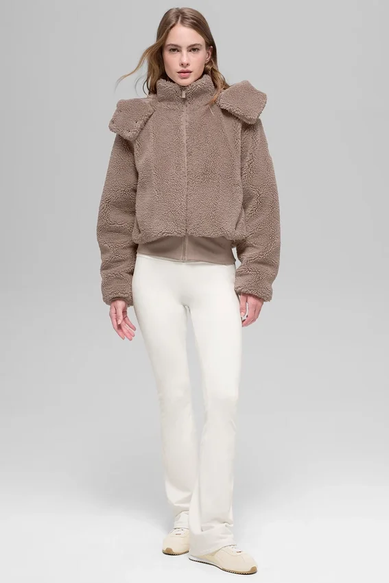 Foxy Sherpa-jasje - Chai Latte