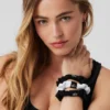 Fresh Mini Scrunchie (3-pack) - Zwart/Wit
