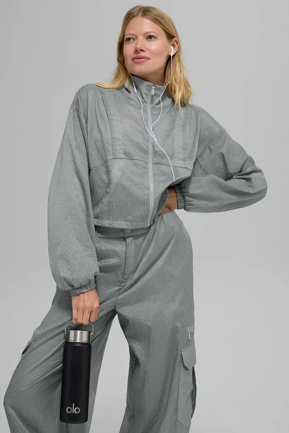 Game Time-jas met volledige ritssluiting - Lunar Grey