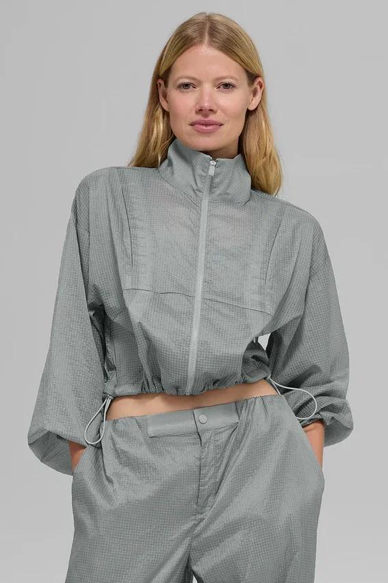 Game Time-jas met volledige ritssluiting - Lunar Grey