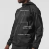Game Time Ripstop-jas - Zwart