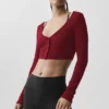 Geribd, kort Whisper-vest - Summer Romance Red