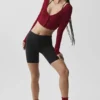 Geribd, kort Whisper-vest - Summer Romance Red