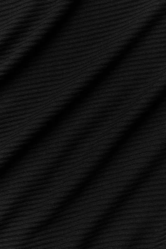 Geribd, kort Whisper-vest - Zwart