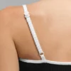 Geribde Highline-trui van tricot - Zwart/Wit
