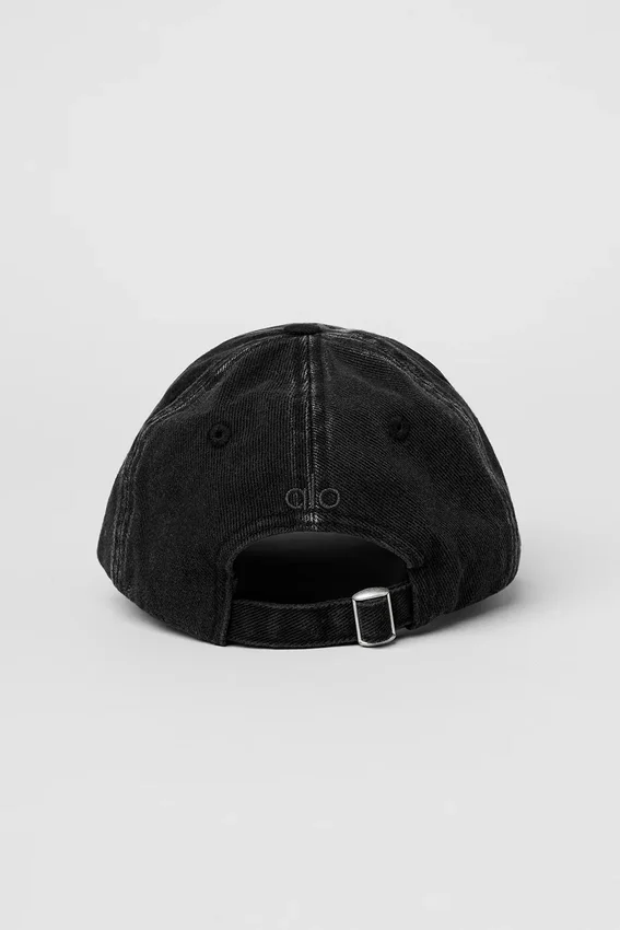 Gewaschenes Off-Duty-Pett - Vintage Black