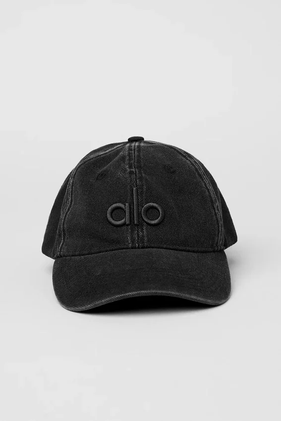 Gewaschenes Off-Duty-Pett - Vintage Black