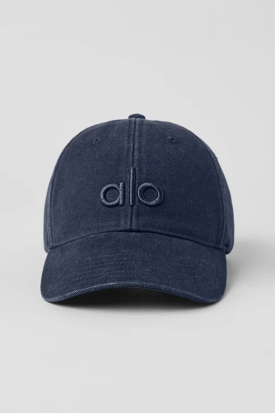 Gewaschenes Off-Duty-Pett - Vintage Navy