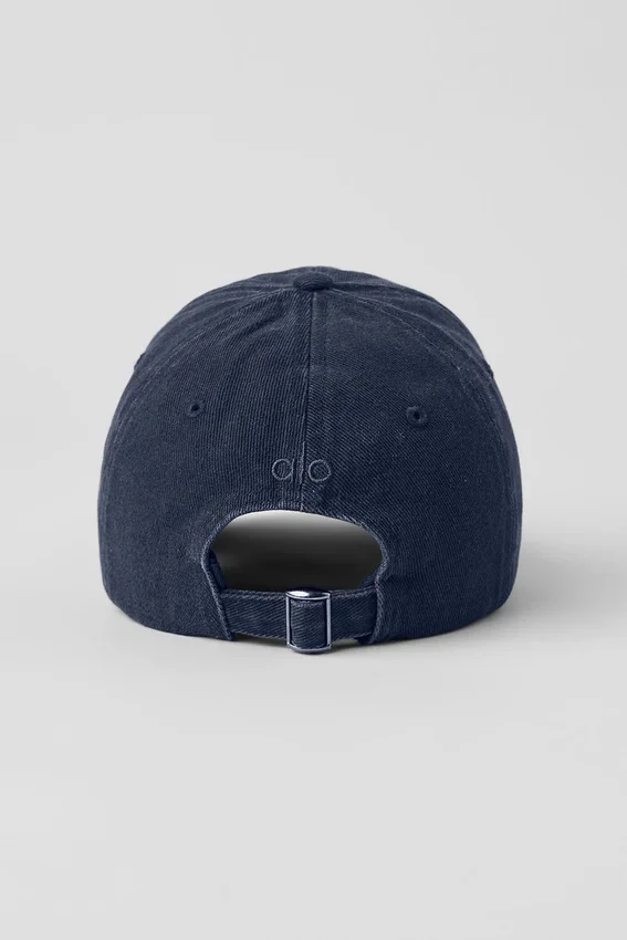 Gewaschenes Off-Duty-Pett - Vintage Navy