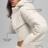Gewatteerd Starlight-puffervest - Bone