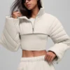 Gewatteerd Starlight-puffervest - Bone
