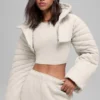 Gewatteerd Starlight-puffervest - Bone