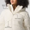 Glacier Puffer - Ivory