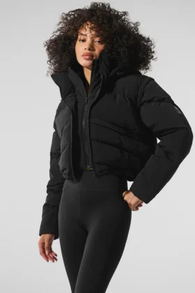 Glacier Puffer – Zwart