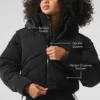 Glacier Puffer – Zwart