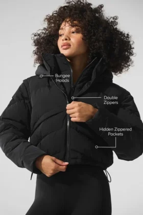 Glacier Puffer – Zwart