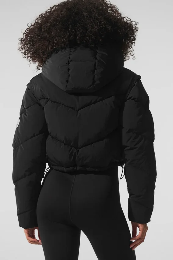 Glacier Puffer – Zwart