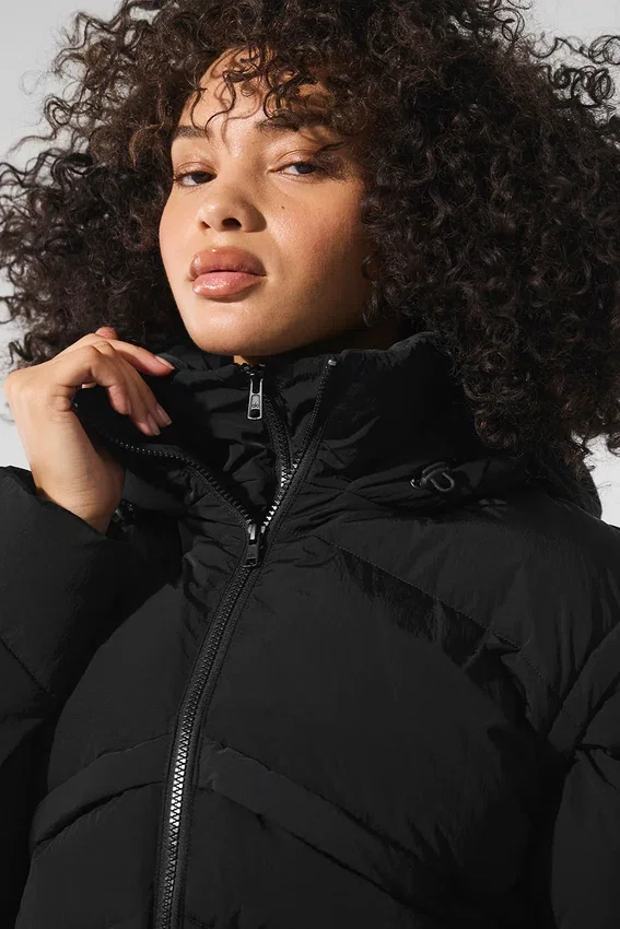 Glacier Puffer – Zwart