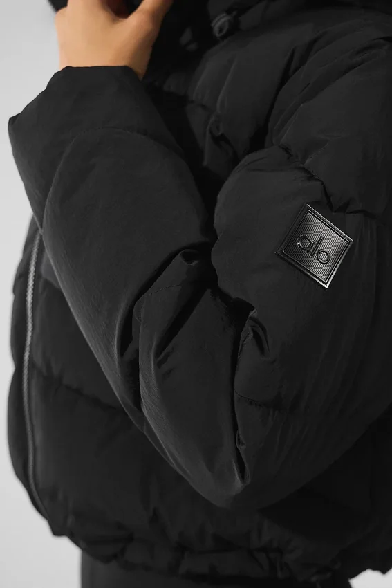 Glacier Puffer – Zwart