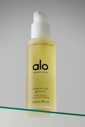 Glow-olie van top tot teen