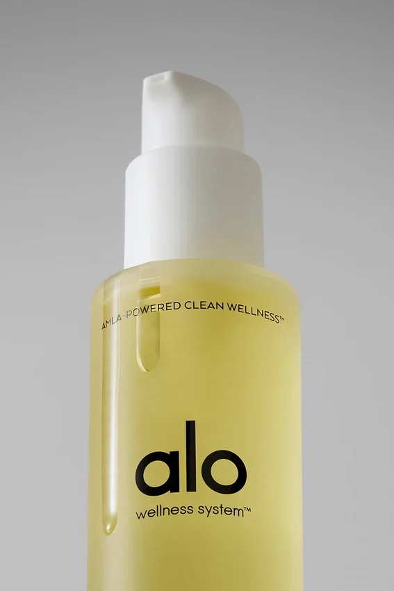 Glow-olie van top tot teen