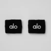 Glow-polsband (set van 2) - Zwart