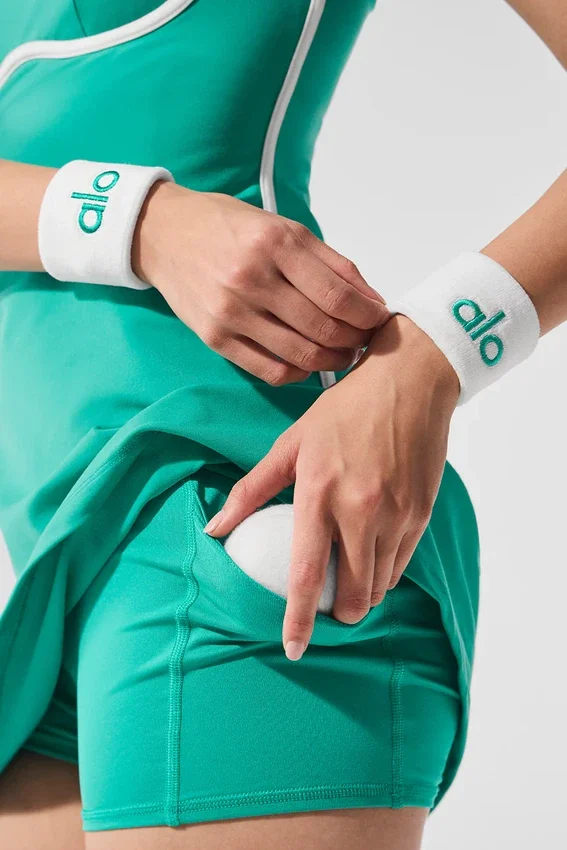 Glow-polsbandje (2-pack) - Wit/sparrogroen