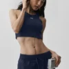 Go Time-short met middelhoge taille - Navy