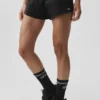 Go Time-short met middelhoge taille – Zwart