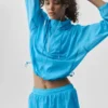 Go Time-trui met 1/4 rits – Azuurblauw