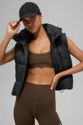 Gold Rush gilet – Zwart