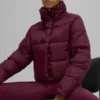 Gold Rush Puffer - Bordeauxrood