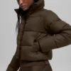 Gold Rush Puffer - Espresso
