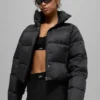 Gold Rush Puffer - Zwart