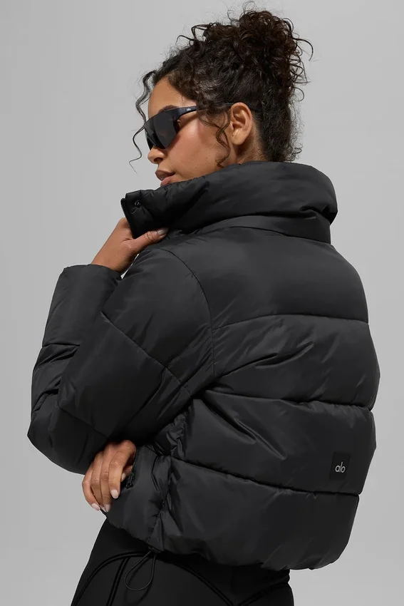 Gold Rush Puffer - Zwart