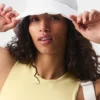 Good Shade Puffer Bucket Hoed - Wit