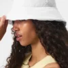 Good Shade Puffer Bucket Hoed - Wit
