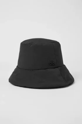 Good Shade Puffer-buckethoed - Zwart