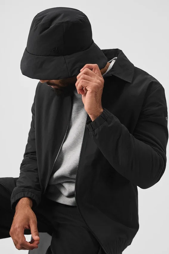 Good Shade Puffer-buckethoed - Zwart