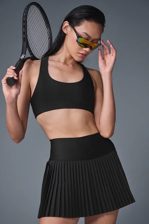 Grand Slam-tennisrok - Zwart